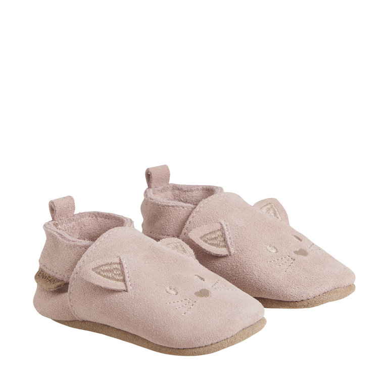 EN FANT EN FANT slippers kind suede Animal Misty Rose roze sandalen