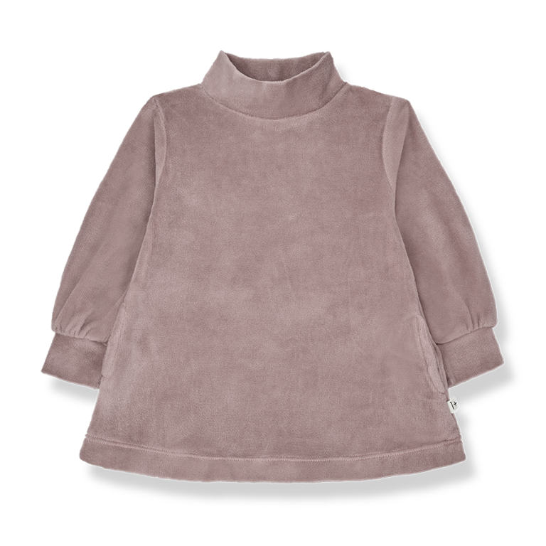 1+ in the family Rudra dress | Mauve