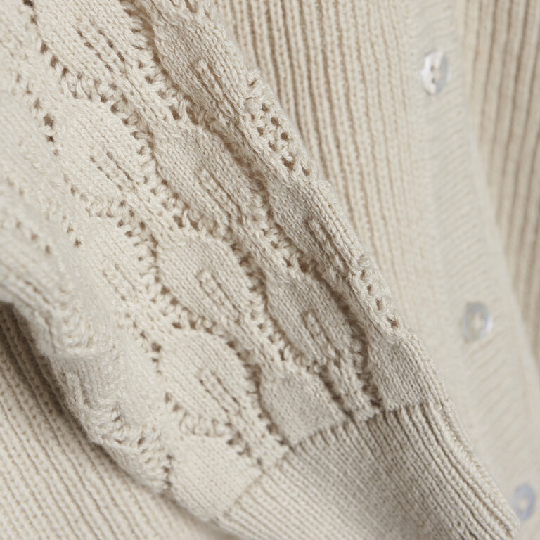 EN FANT Cardigan knit | Sandshell