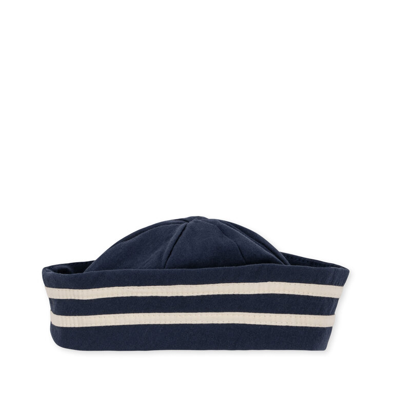 Konges Sløjd Konges Sløjd poppenjurk sailor Dress Blue blauw poppenkleding