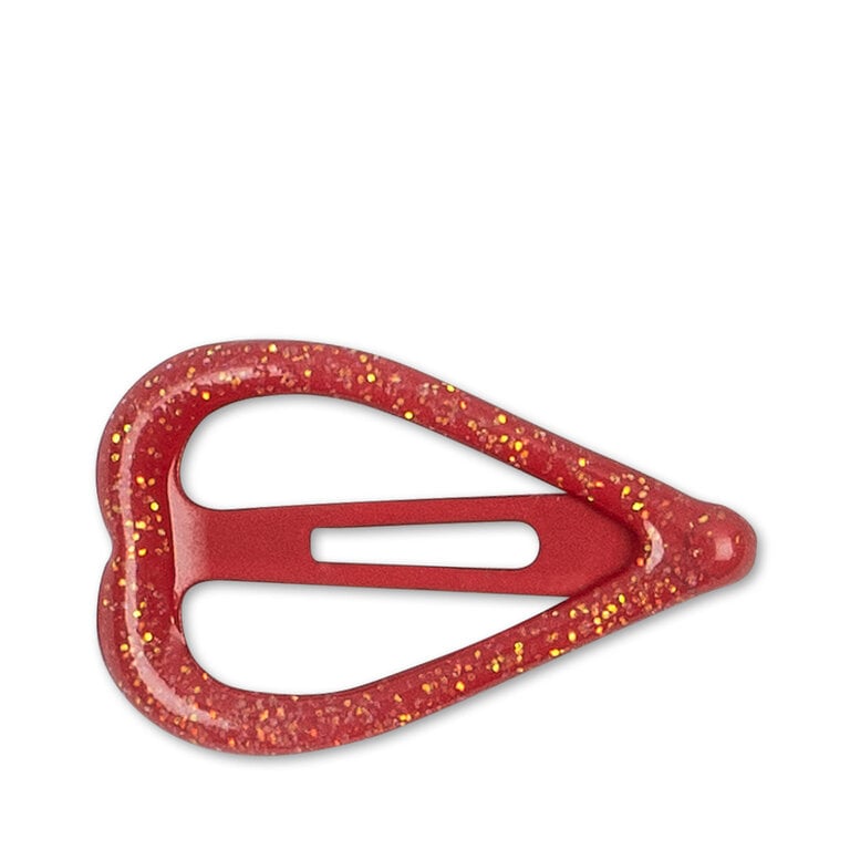 Konges Sløjd 10 pack junior hair clips heart | Flame scarlet