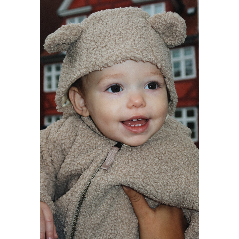 Konges Sløjd Grizz muts | kindermuts Oxford tan