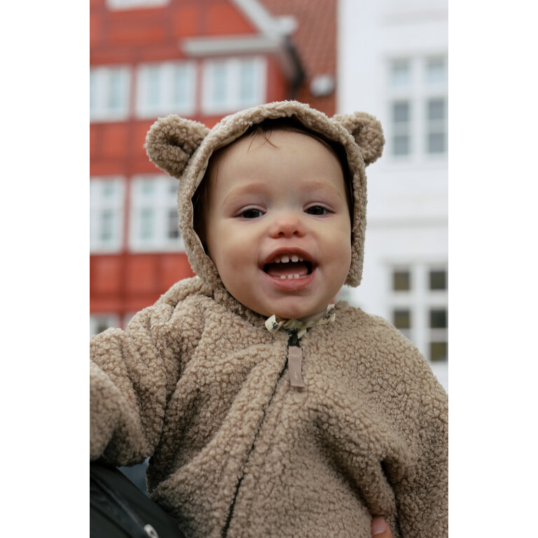 Konges Sløjd Grizz muts | kindermuts Oxford tan