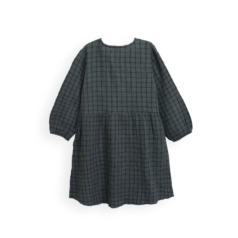 PLAY UP Checked Woven Tunic | Bruno Melange