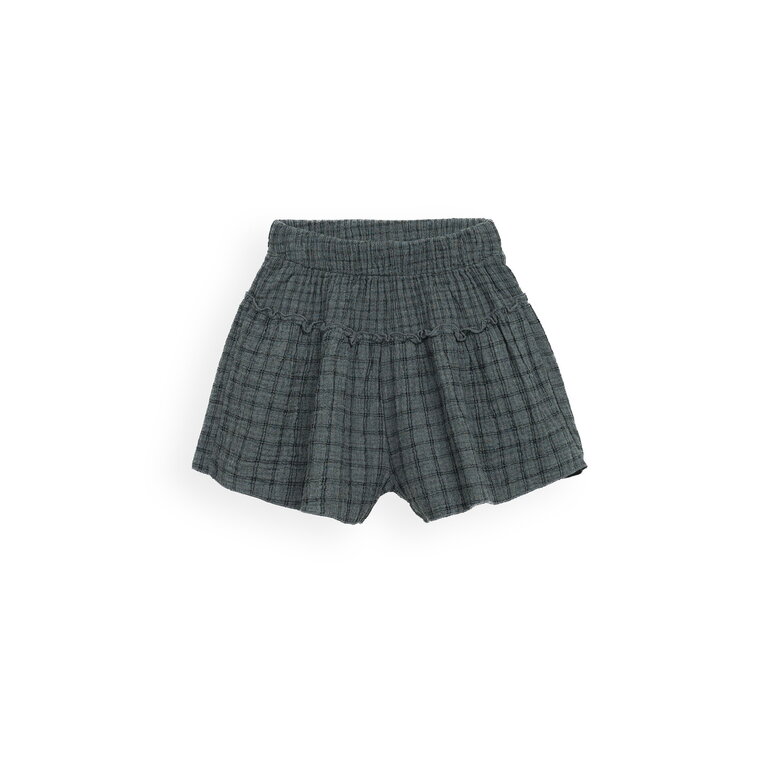 PLAY UP Checked Woven Short | Bruno Melange