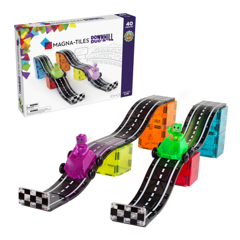 MAGNA-TILES Magna Tiles | Downhill duo 40-piece set