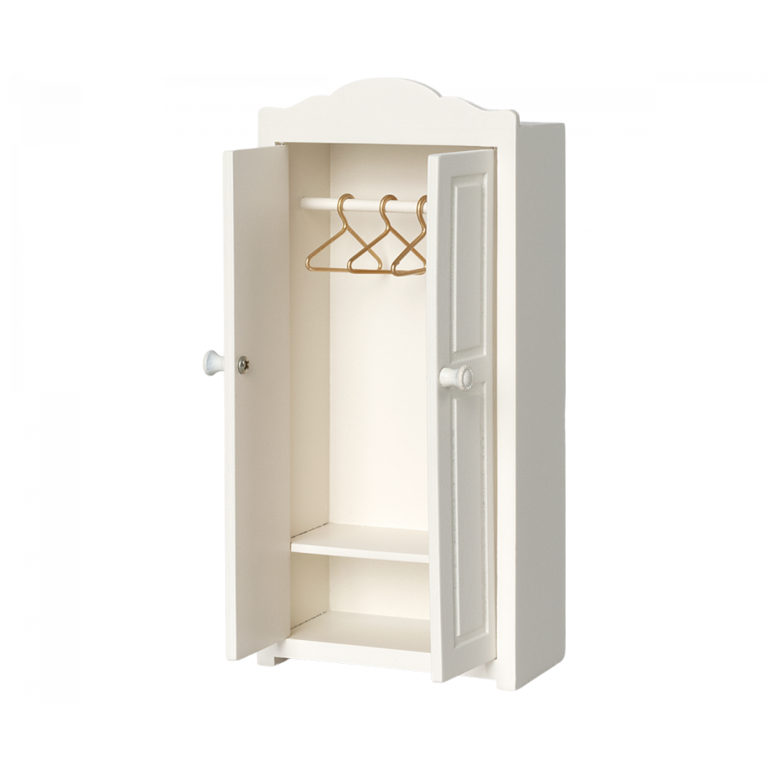 Maileg Wooden closet | Witte kledingkast