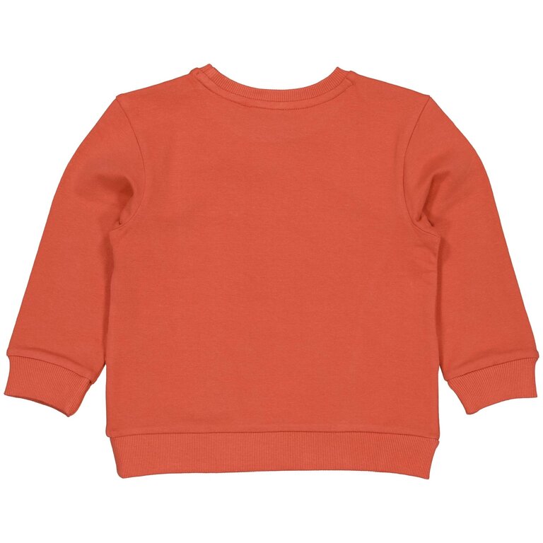 Levv Sweater Menno | Orange Red