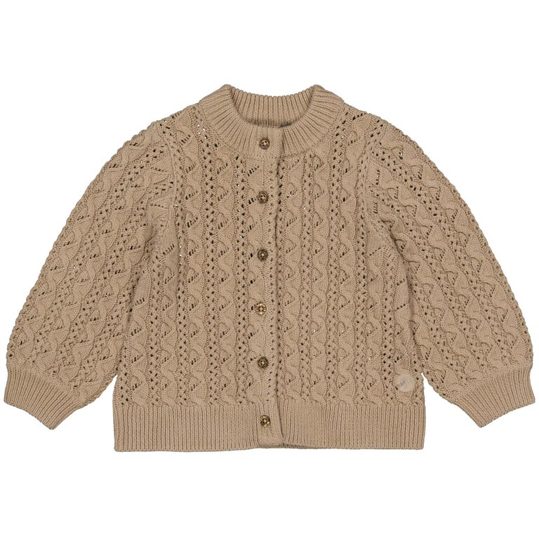 Levv Knitted Cardigan Minal | Taupe