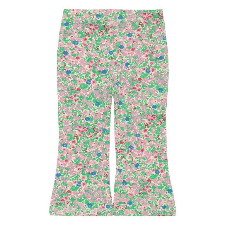 The New Janille Flared Pants | Multi Flower| Bloemen flared