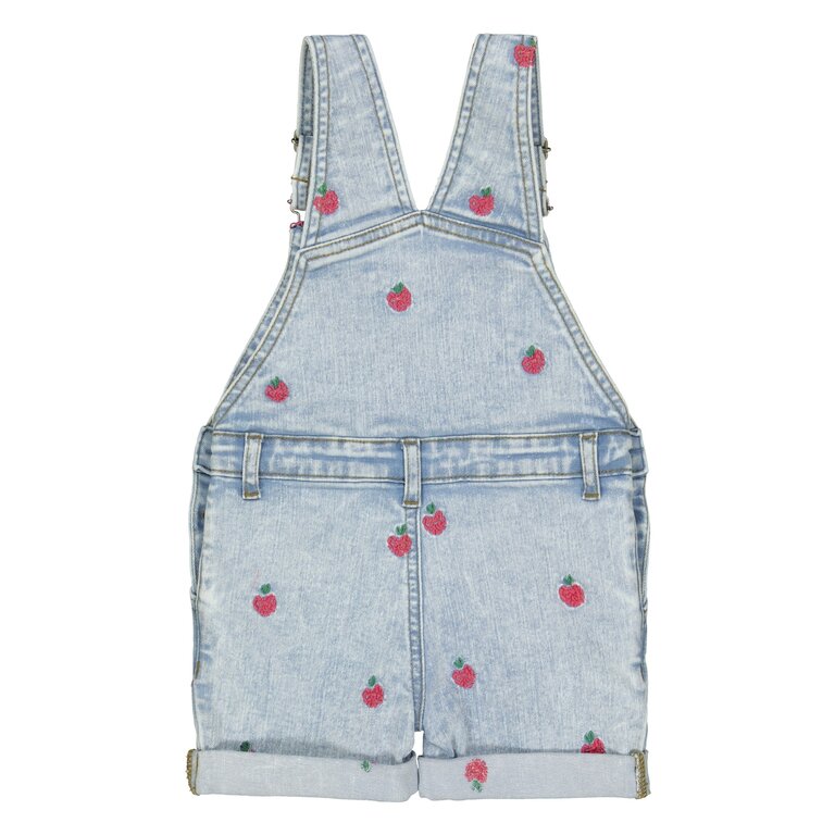 The New Jayla Denim Dungarees | Frambozen tuinbroek