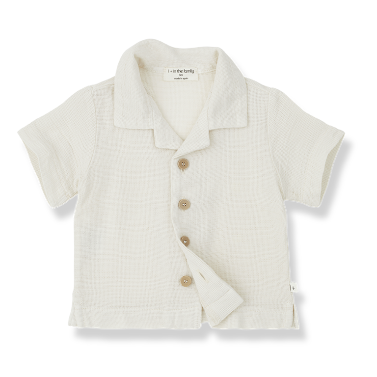 1+ in the family David shortsleeve t-shirt | blouse Ivory