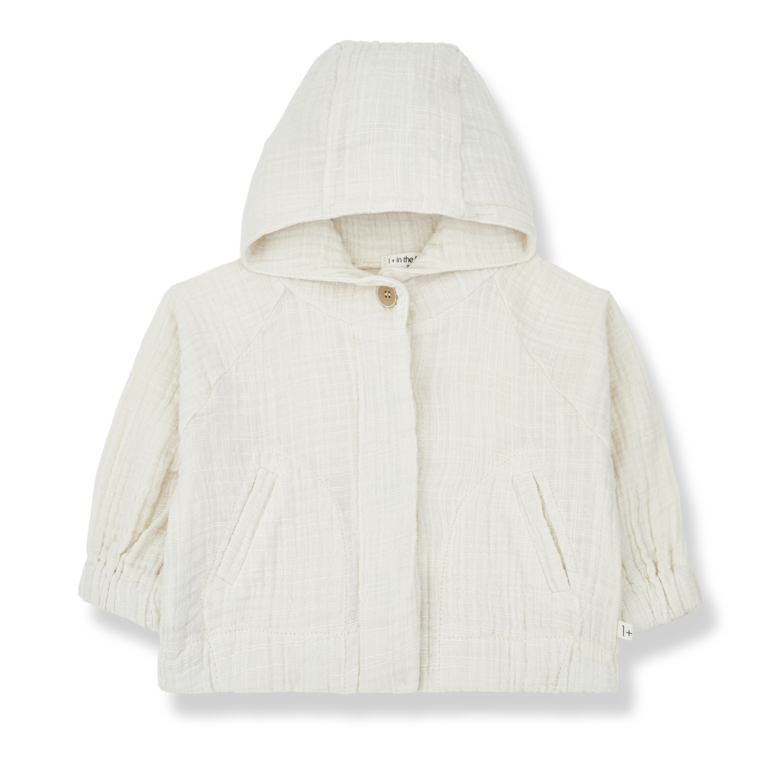 1+ in the family Gennaro Hood Jacket | Ivory
