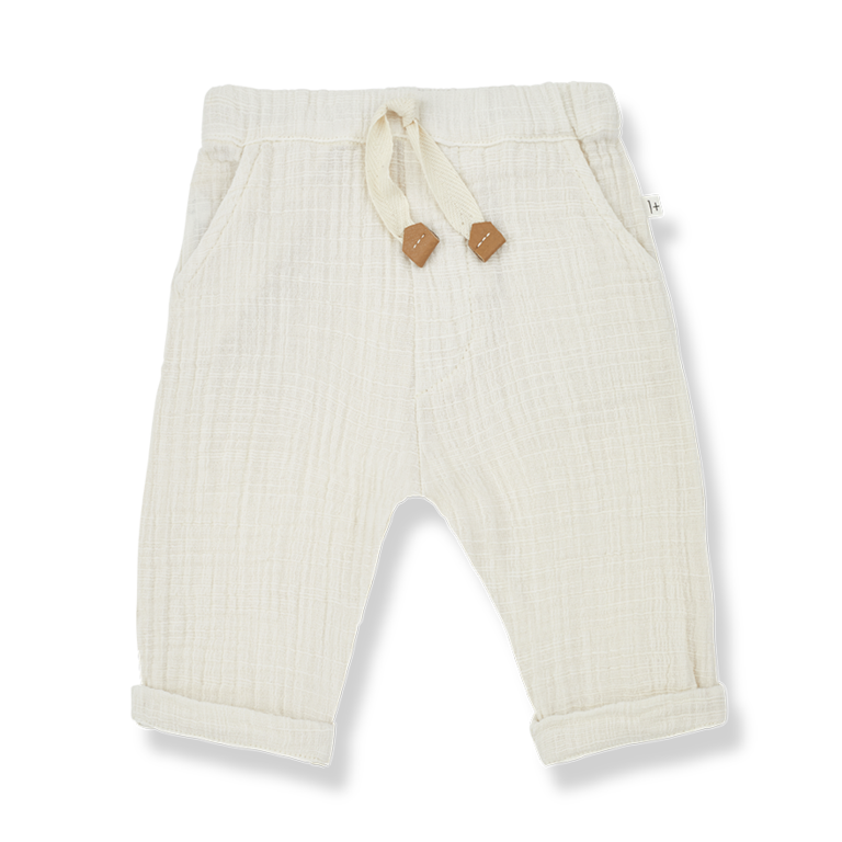 1+ in the family Giorgio pants| Ivory
