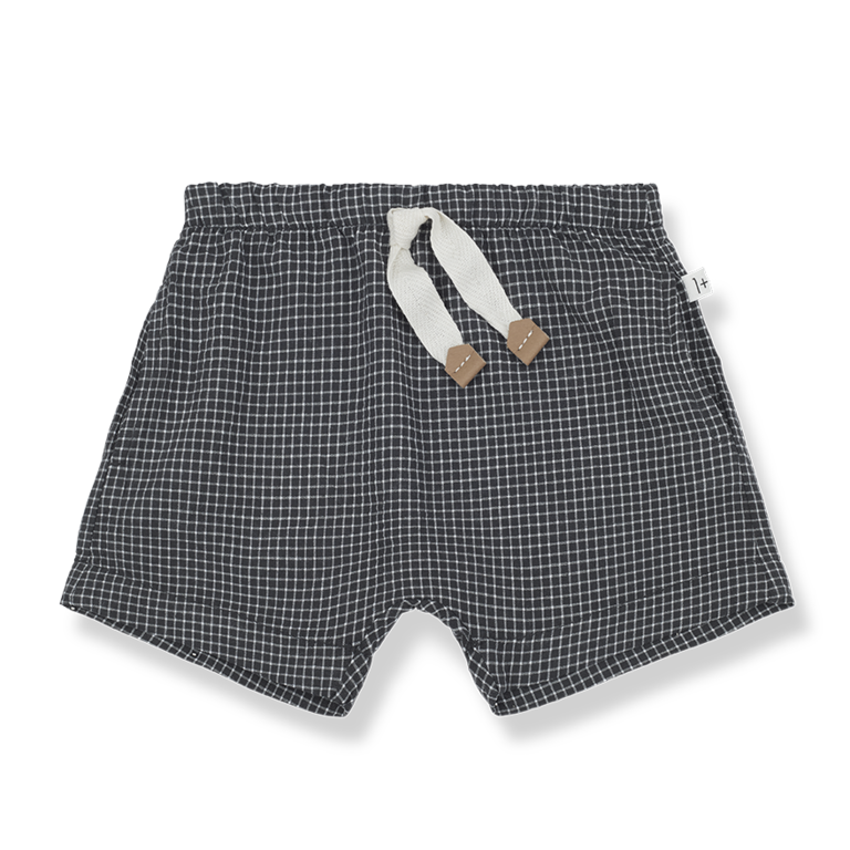 1+ in the family 1+ IN THE FAMILY bermuda baby Salvatore Anthracite antraciet korte broek