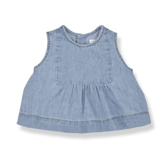 1+ in the family Chiara blouse | denim tuniek