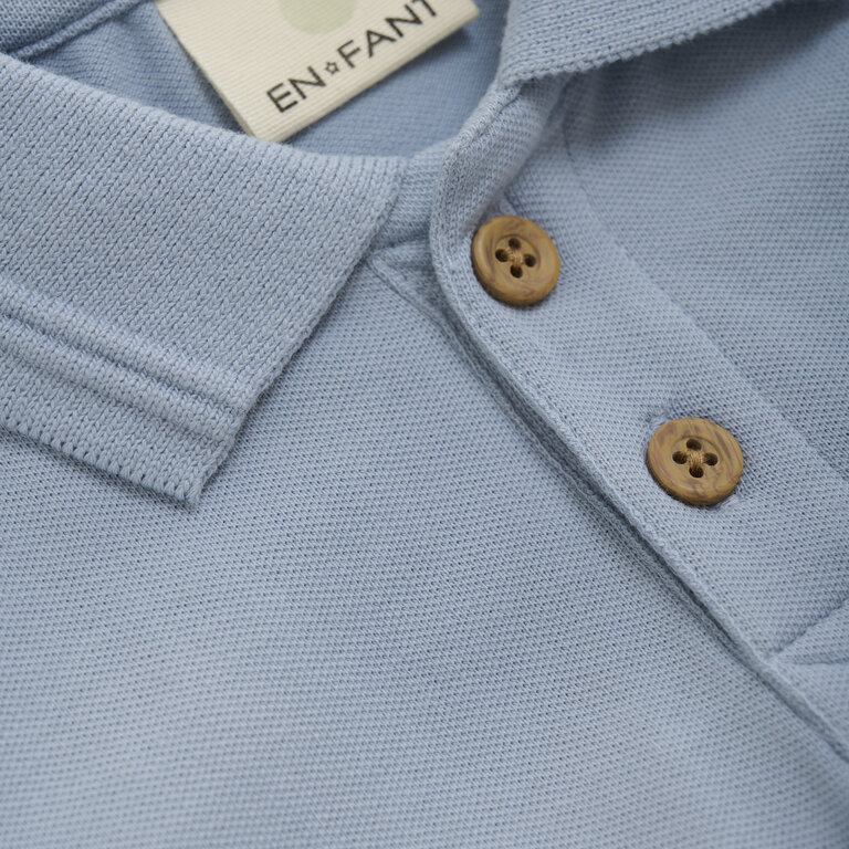 EN FANT Polo SS | Dusty Blue