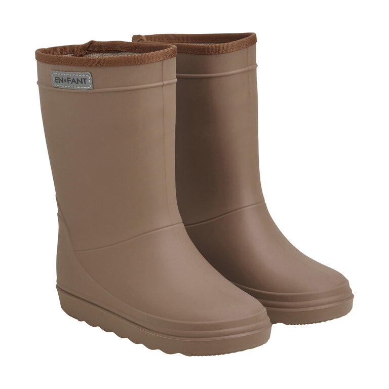 EN FANT Rain Boots Solid | Acorn