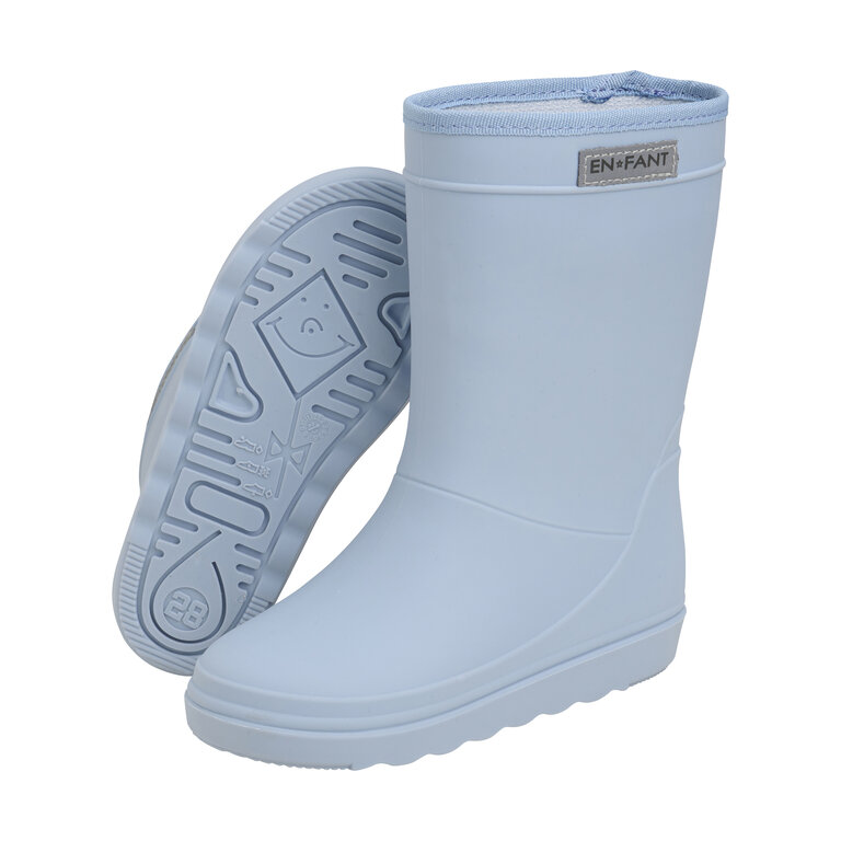 EN FANT Rain Boots Solid | Dusty Blue