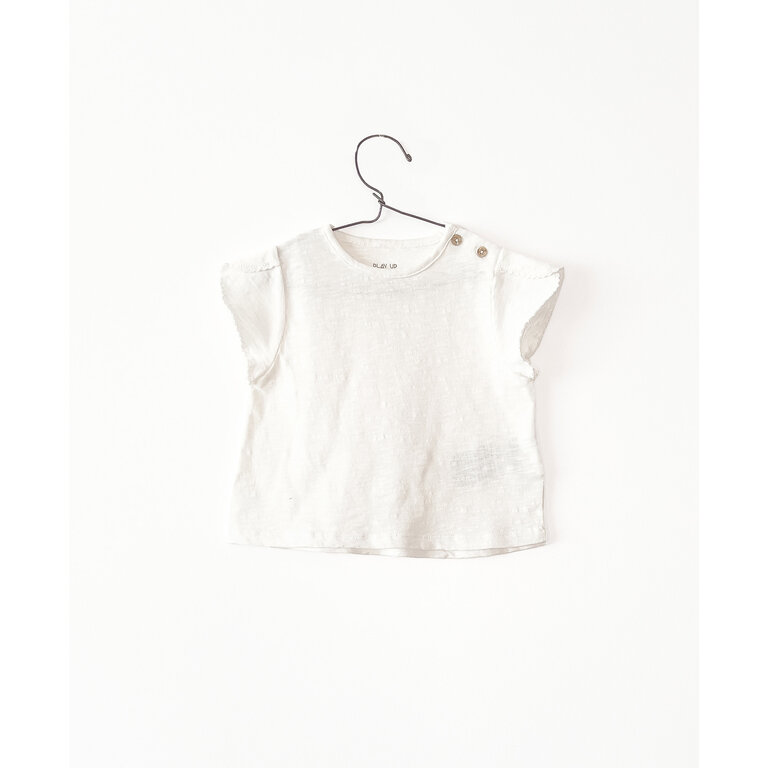 PLAY UP PLAY UP T-shirt meisje Felt (off white)