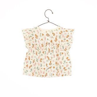 PLAY UP Printed Woven Tunic | Fiber Algas