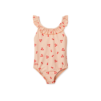 LIEWOOD Zwempak Liewood - Cherries / Apple blossom | Kallie Printed Swimsuit