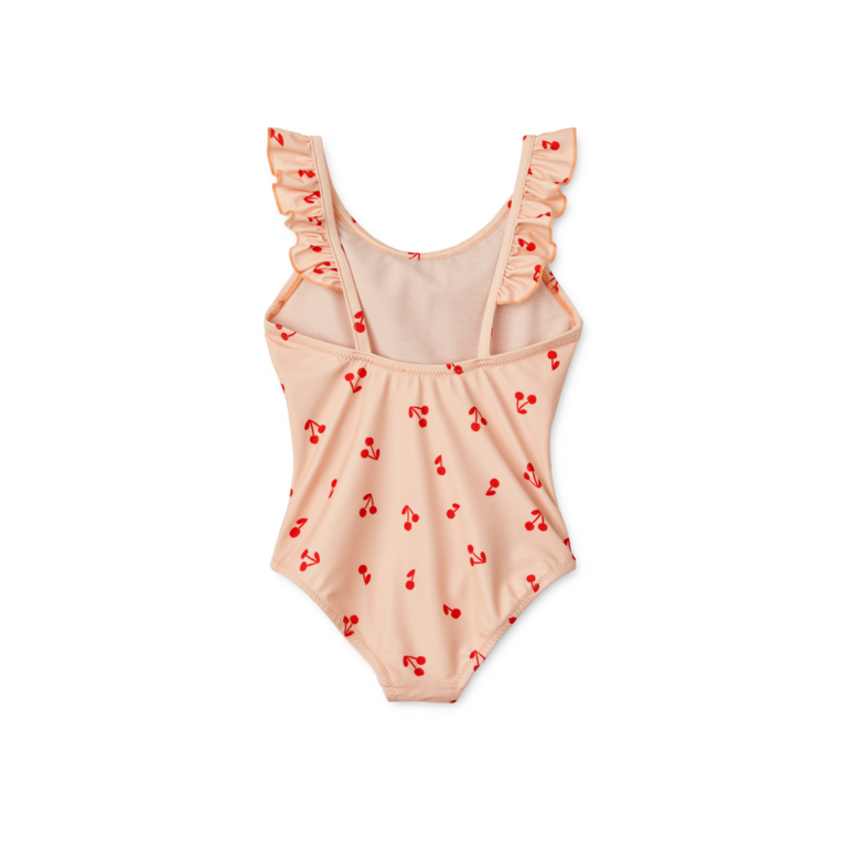 LIEWOOD LIEWOOD badpak meisje Kallie Cherries Apple Blossom roze