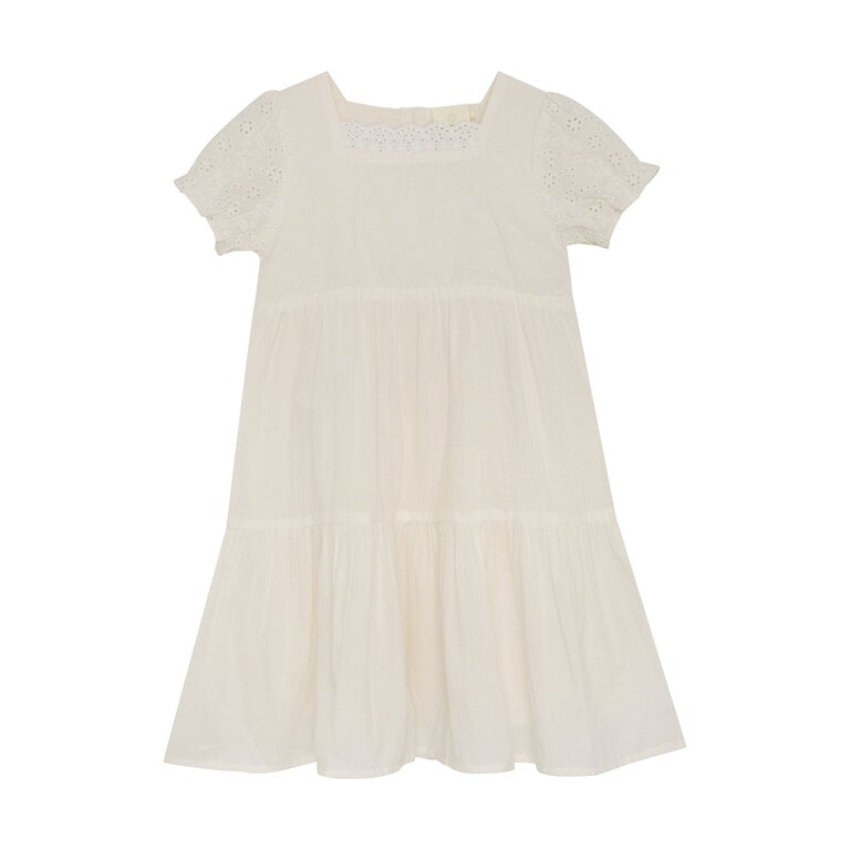 EN FANT Dress Broderie Anglaise | Eggnog