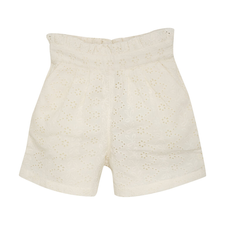 EN FANT Shorts Broderie Anglaise | Eggnog