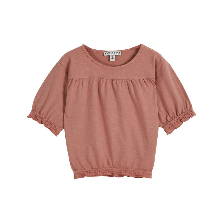 EMILE & IDA T-Shirt Jersey Flamme | Bois