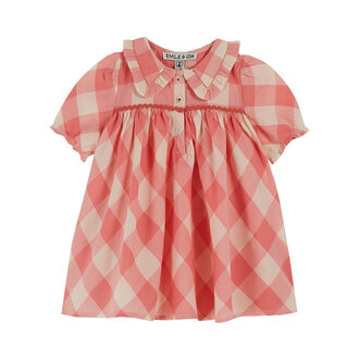 EMILE & IDA Jurkje -  Robe Vichy BonBon Robe