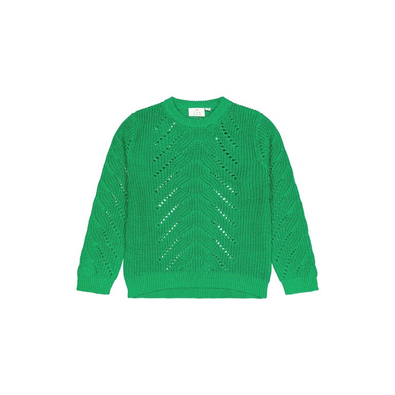 The New The New trui kind Jiva Knit Pullover (groen)
