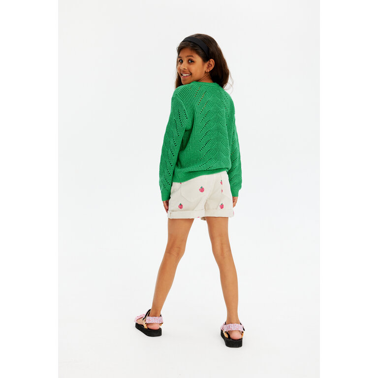 The New The New trui kind Jiva Knit Pullover (groen)