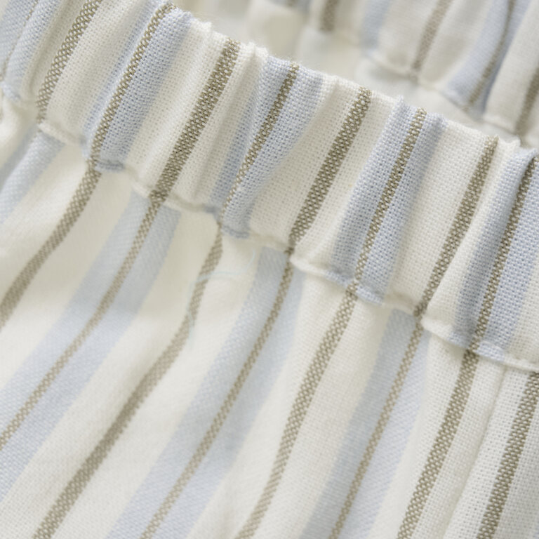 Huttelihut Shorts Woven Stripe | Silver Sage