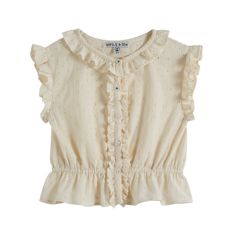 EMILE & IDA Blouse Broderie Anglaise | Chantilly