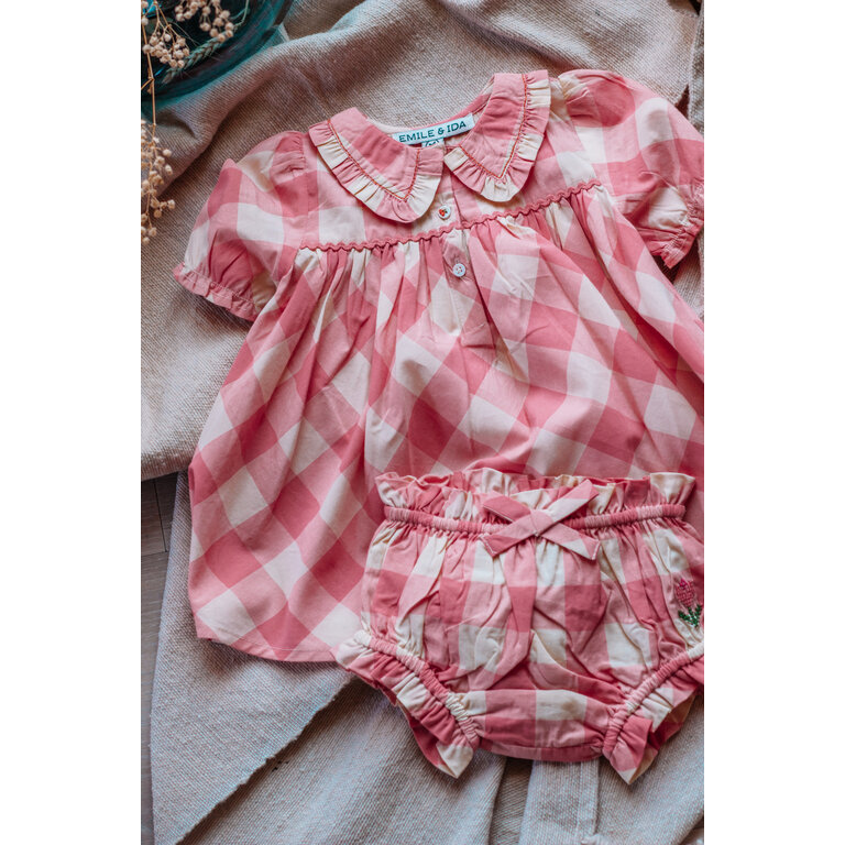 Emile et Ida Jurkje -  Robe Vichy BonBon Robe