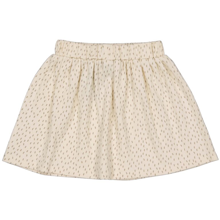 Levv Skirt Miley| Taupe Dot