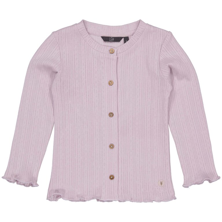Levv Knitted Cardigan Mieke | Violet