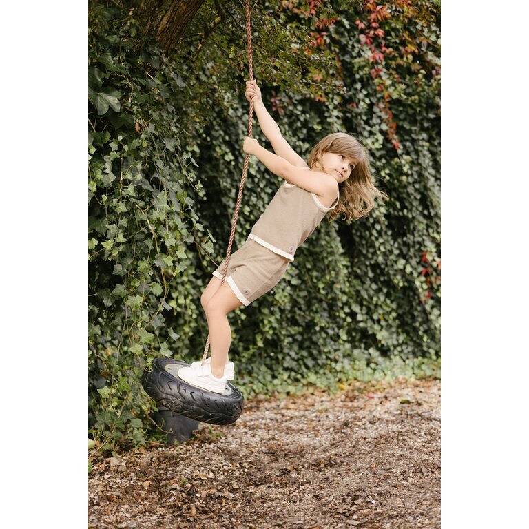 Levv Knitted short Mona | Taupe LEVV