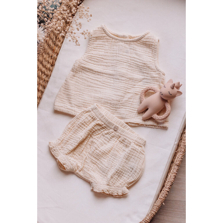 PLAY UP PLAY UP shirt meisje Fiber (beige)