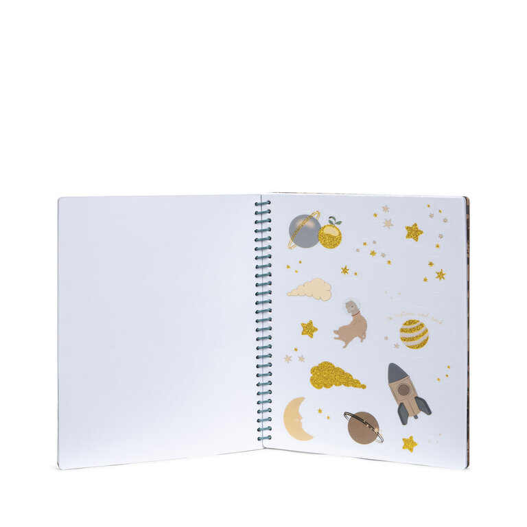 Konges Sløjd Konges Sløjd stickerboek kind My Sticker Book FSC Green groen