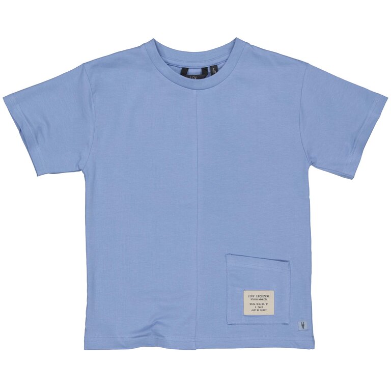 Levv Oversized T-Shirt Meason | Mid Blue