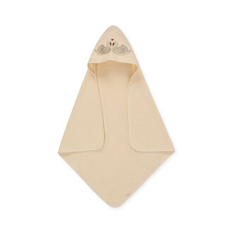 Konges Sløjd Terry Towel Embroidery Gots | Badcape | Swan