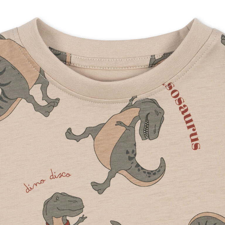 Konges Sløjd Lin Tee Gots | Dansosaurus T-shirt