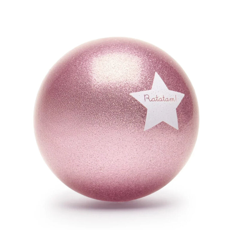 Ratatam Ratatam | Glitter Balls Pink | 15 cm