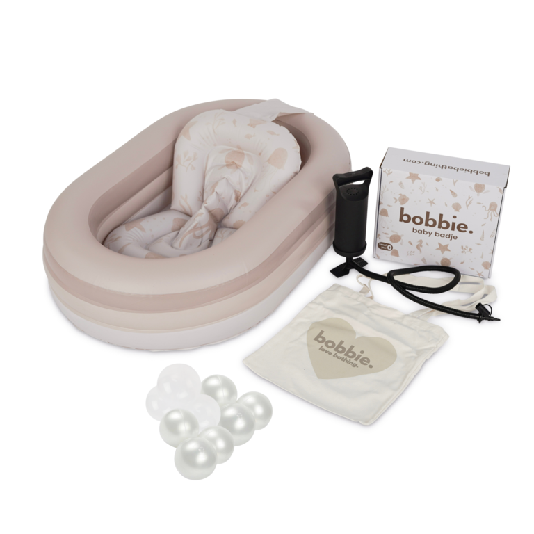 Bobbie Bobbie | Opblaasbaar 3-in-1 Babybad inclusief ballenset