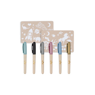 Konges Sløjd Tatoeage pennenset - multi