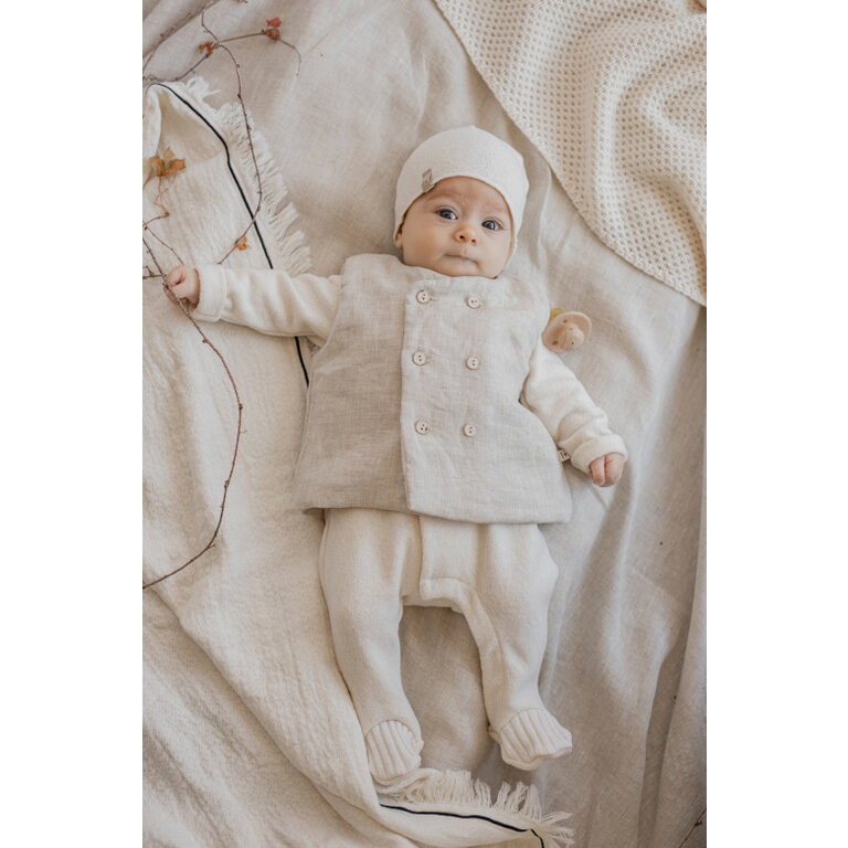 1+ in the family Elias padded vest | Oatmeal