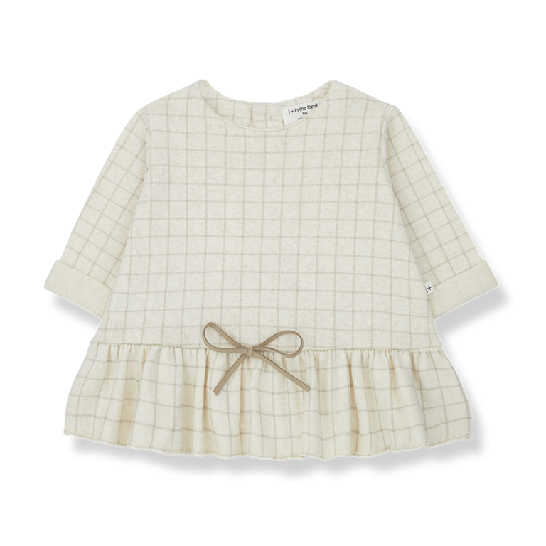 1+ in the family Cecilia dress | Ecru