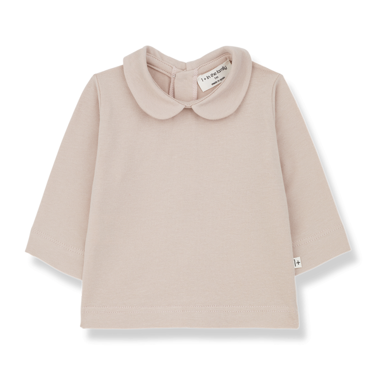 1+ in the family Colette longsleeve t-shirt | Old Rose